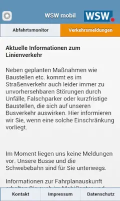 WSWAbfahrtsmonitor2 android App screenshot 0