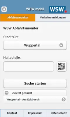 WSWAbfahrtsmonitor2 android App screenshot 2