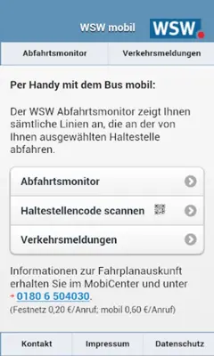 WSWAbfahrtsmonitor2 android App screenshot 3